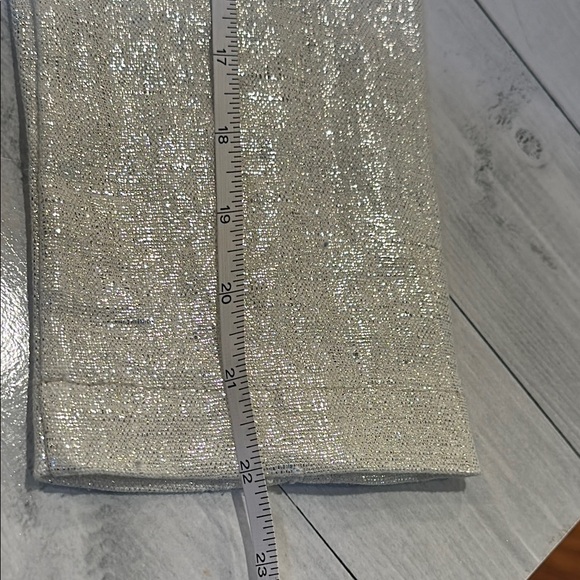 J Crew Sz 2 VTG Silver Metallic Blazer • 100% Linen - Picture 9 of 10